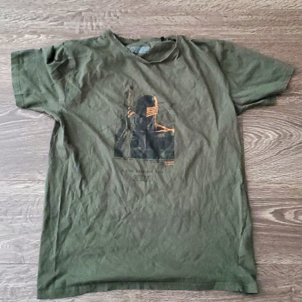 G.I. JOE Hasbro Large 100% Cotton Tee - New